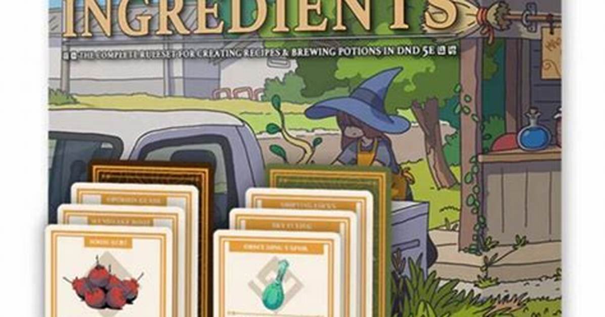 Ingredients in Deck