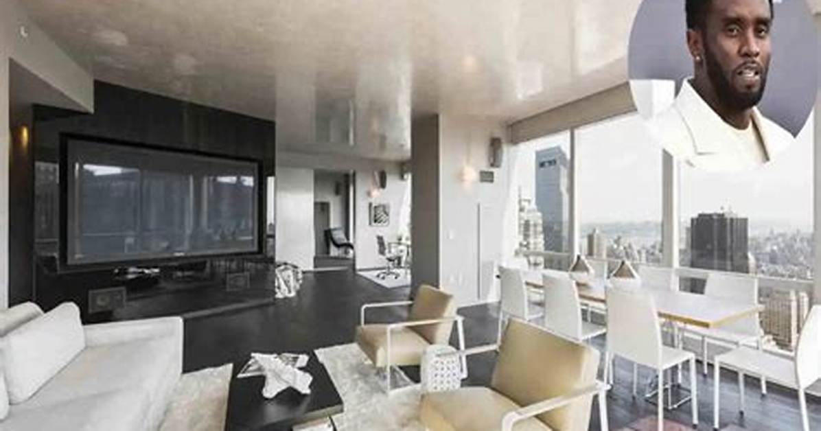 Inside P Diddy's Stunning House - a Look Inside!