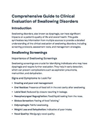 Insights into Bbc Swallowing: a Comprehensive Guide