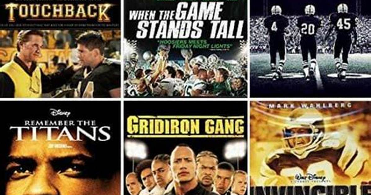 Inspirational American Football Movies
