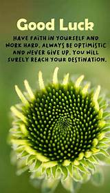 Inspirational Good Luck Quotes, Sayings, Wishes and Messages