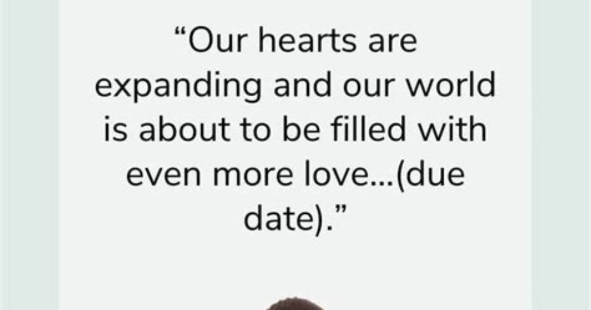 Inspiring Pregnancy Announcement Quotes Share Your Joy