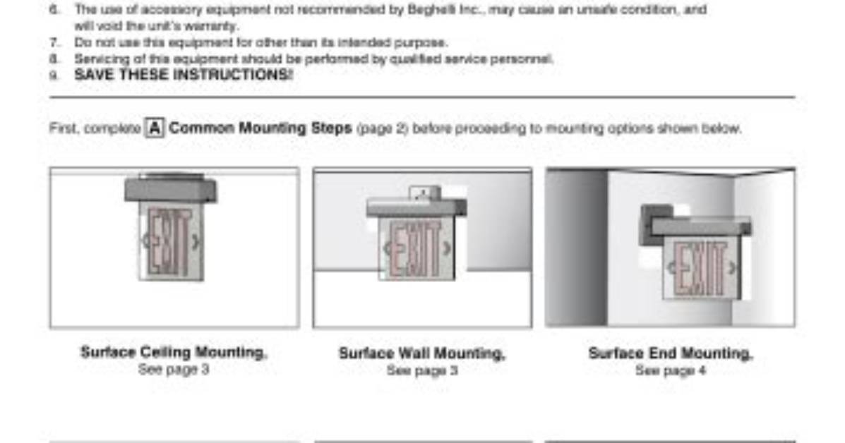 Installation Instructions for Bruno