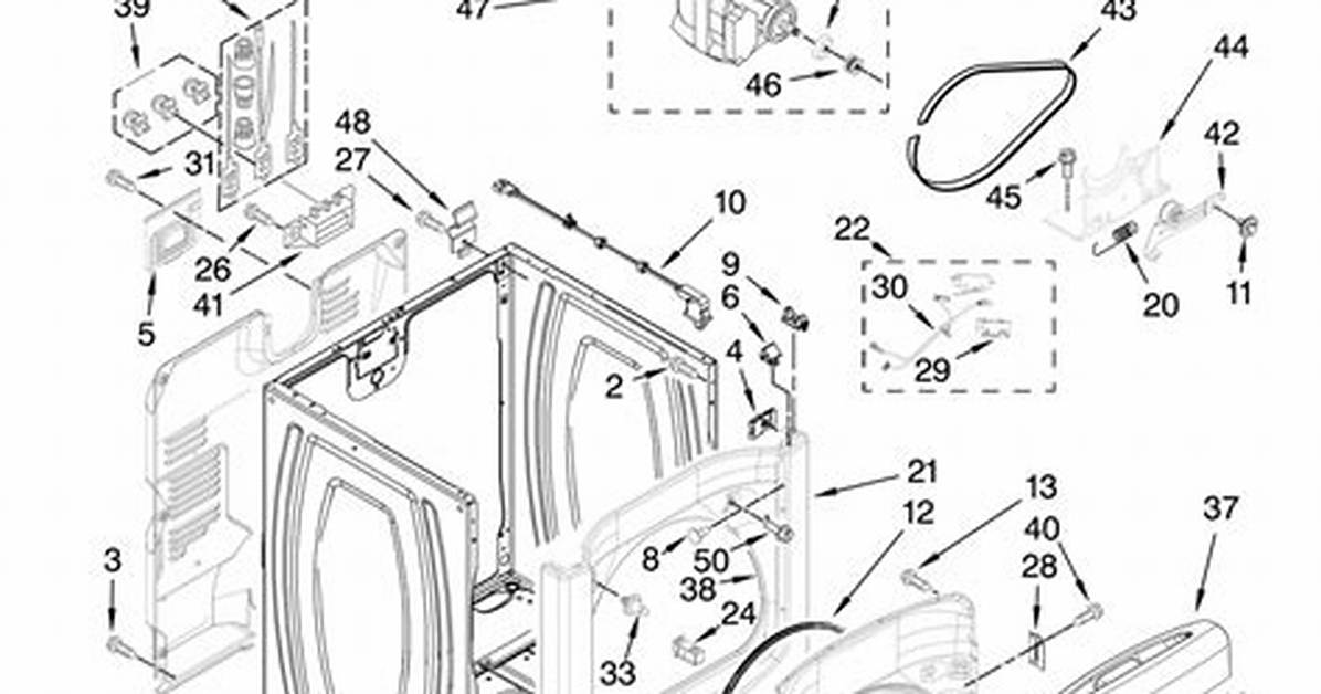 Instructions for a Whirlpool Duet Front Load Dryer Rack