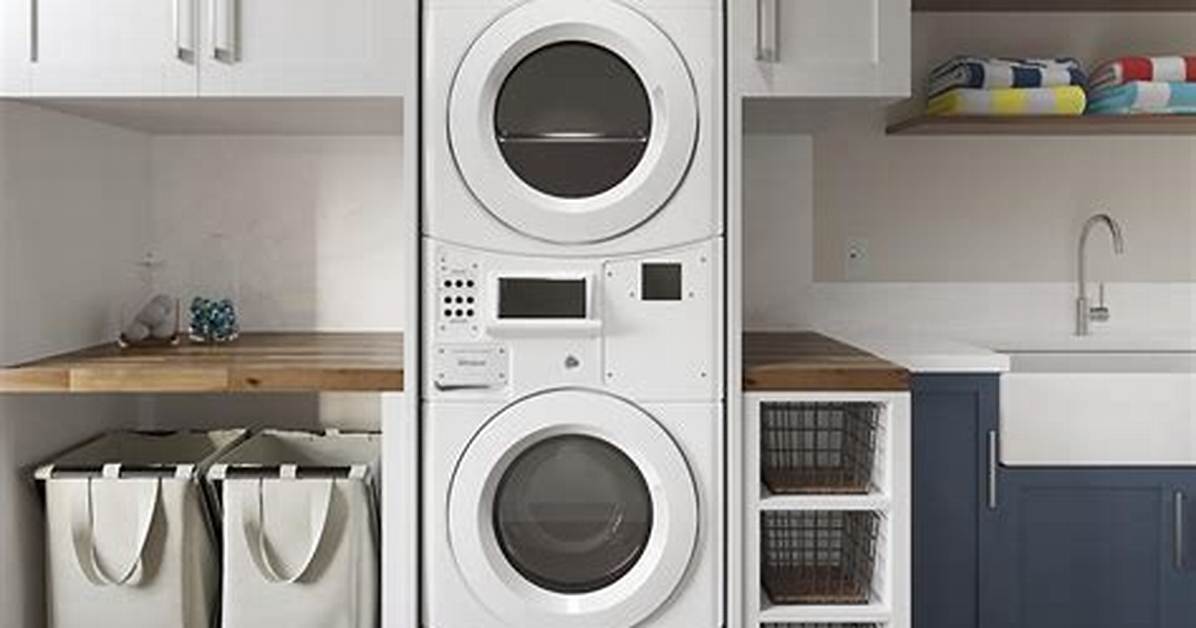 Instructions for Stackable Washer Dryer