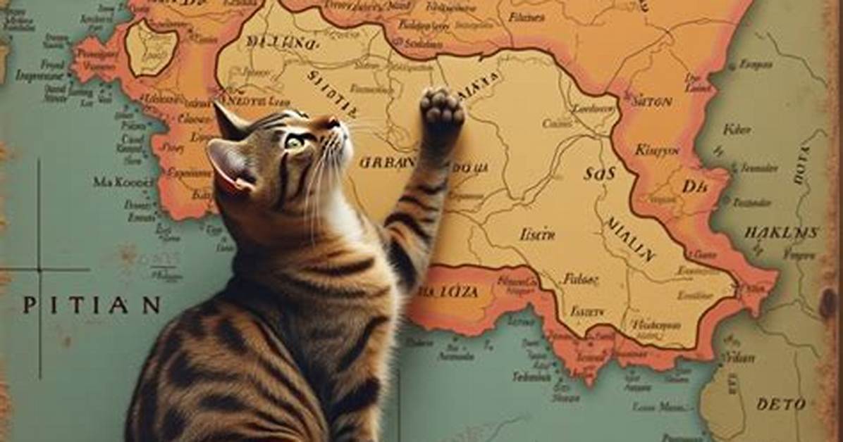 Iran Map Cat: Discovering the Feline Phenomenon That's Taking the World by Storm