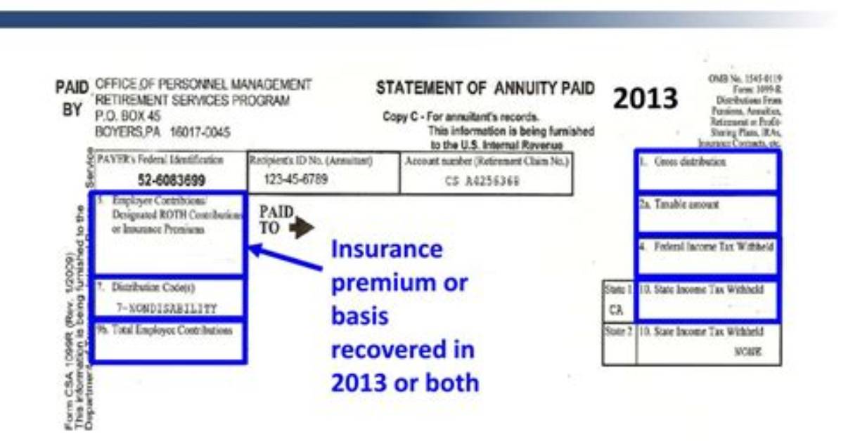 Is a Csa 1099-R the Same as a 1099-R?