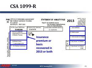 Is a Csa 1099-R the Same as a 1099-R?