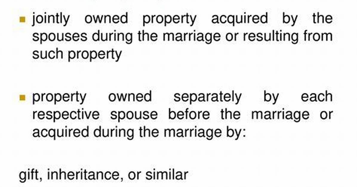 Is a House Owned Before Marriage Marital Property in Colorado?