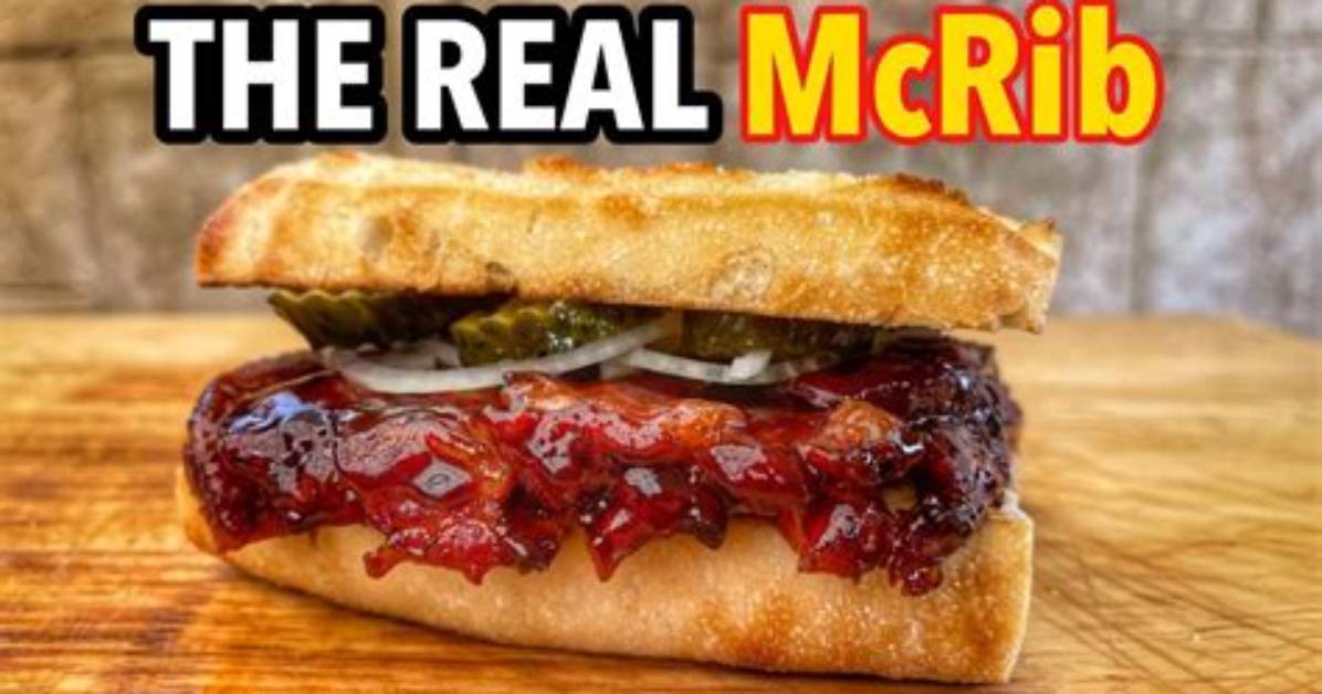 Is a Mcrib Really a Pork Rib?