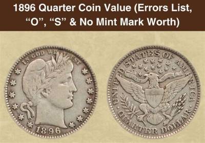 Is a Quarter from 1896 Worth Anything?