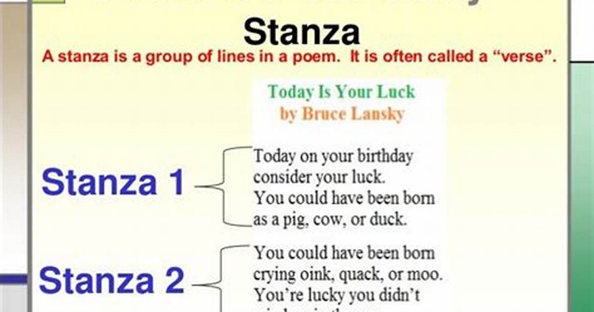 Is a Seven-Line Stanza?
