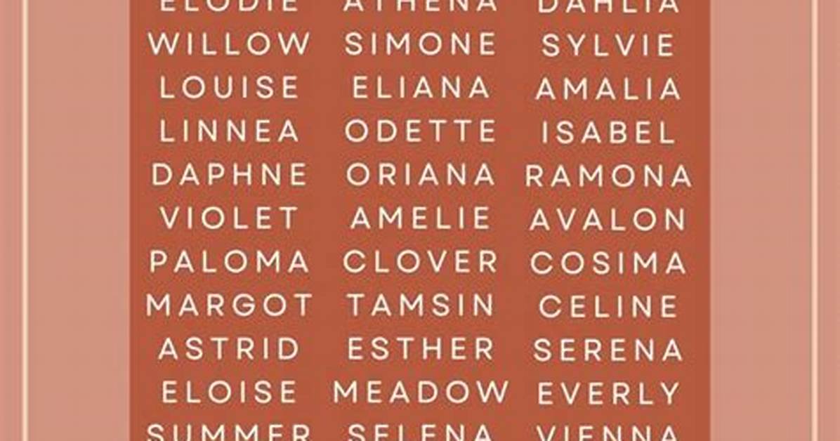 Is a Six Letter Name Long?
