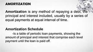 Is Amortization Capitalized?