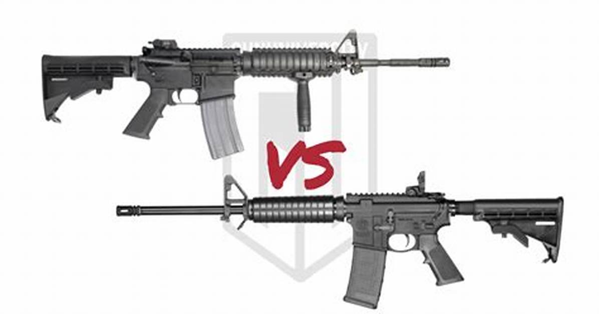 Is an Ar-15 the Same as an M16?