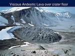 Is Andesitic Lava Viscous?