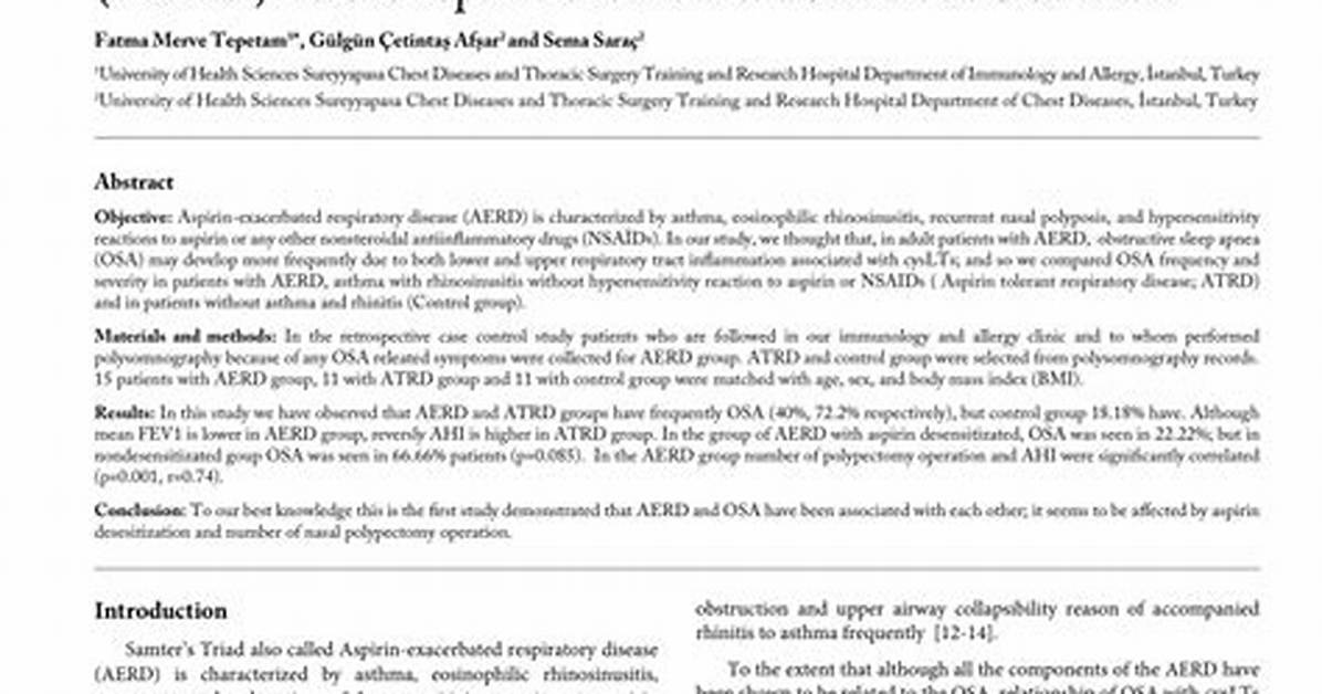 Is Aspirin Good for Sleep Apnea?