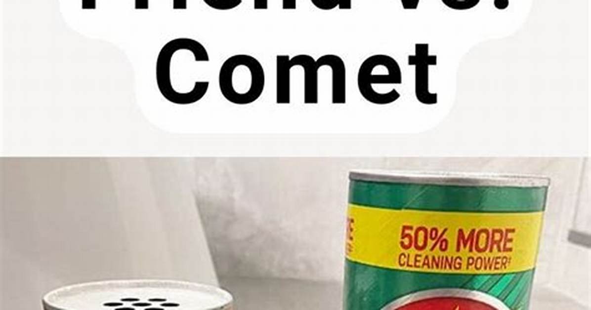 Is Bar Keepers Friend the Same as Comet?