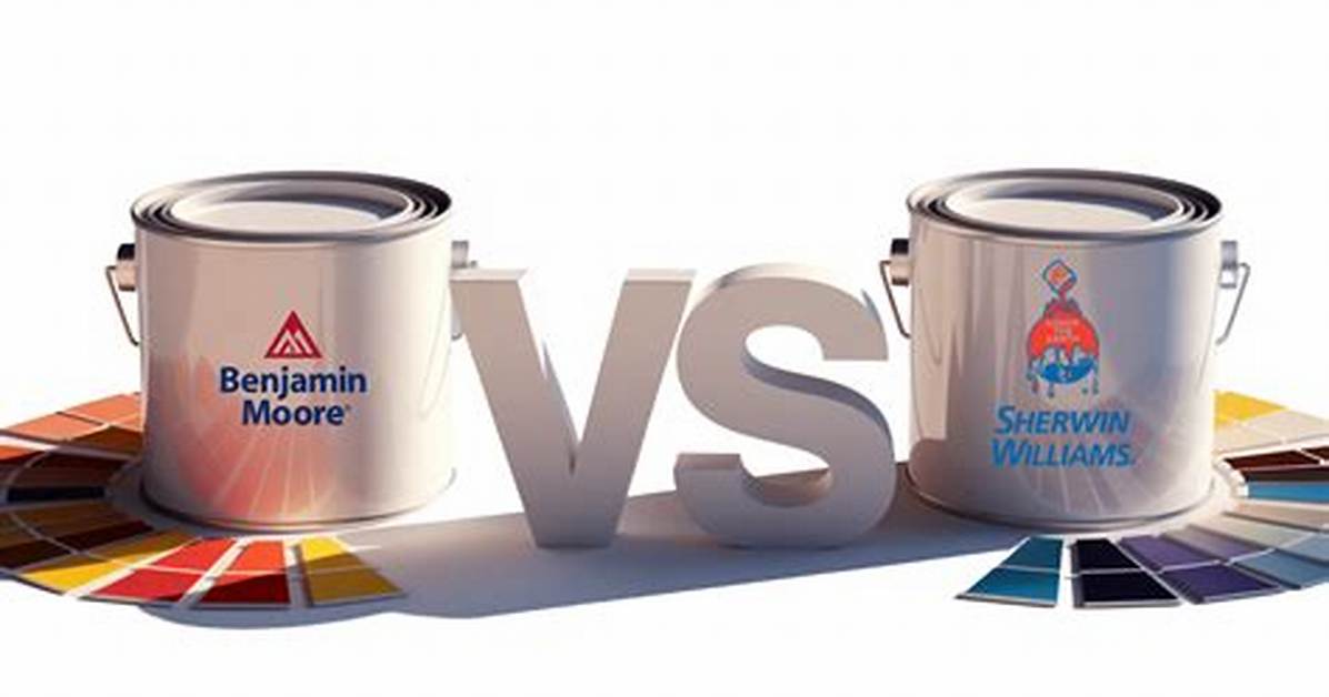 Is Benjamin Moore or Sherwin-Williams Better?