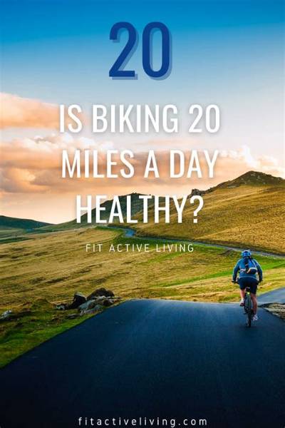 Is Biking 20 Miles a Day Too Much?
