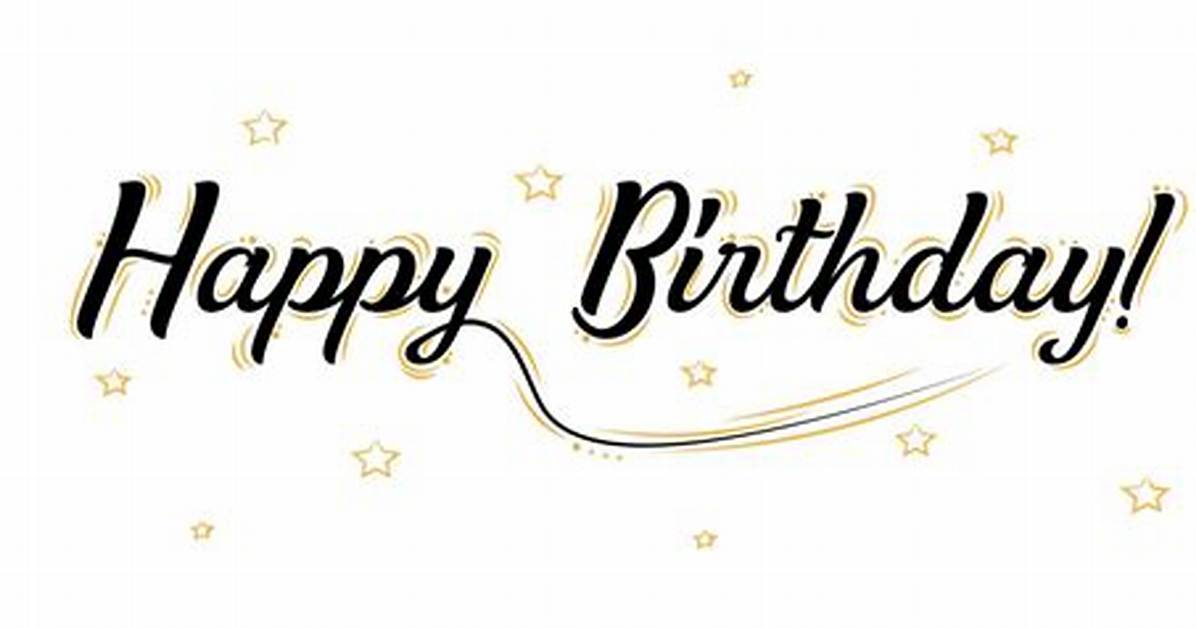 Is Birthday One Word?