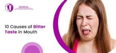 Is Bitter Taste in Mouth Serious?