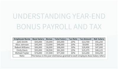 Is Bonus Added to Taxable Income?