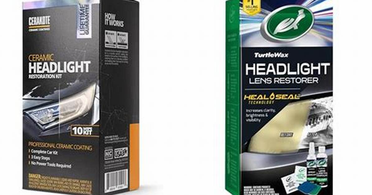 Is Car Wax Good for Headlights?