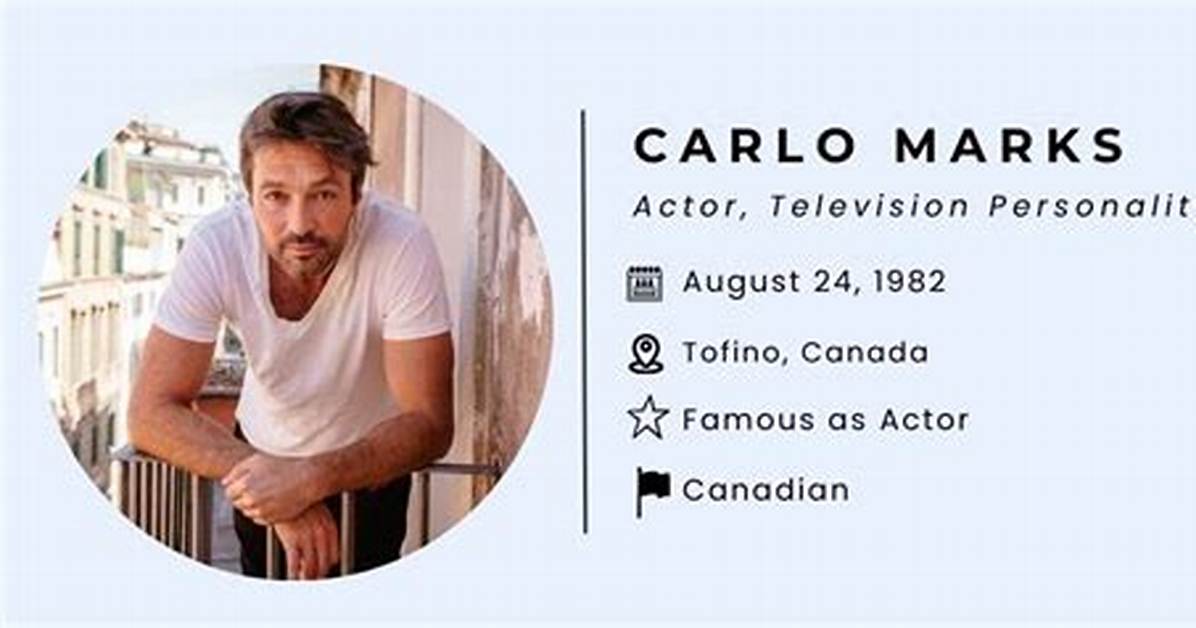 Is Carlo Marks