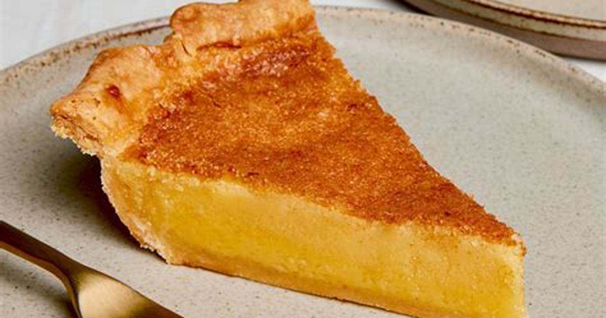 Is Chess Pie and Buttermilk Pie the Same?