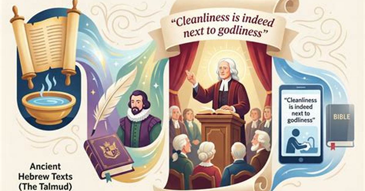 Is Cleanliness Next to Godliness in the Bible