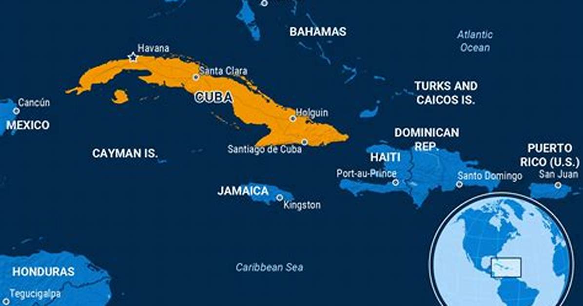 Is Cuba an Island Yes or No?