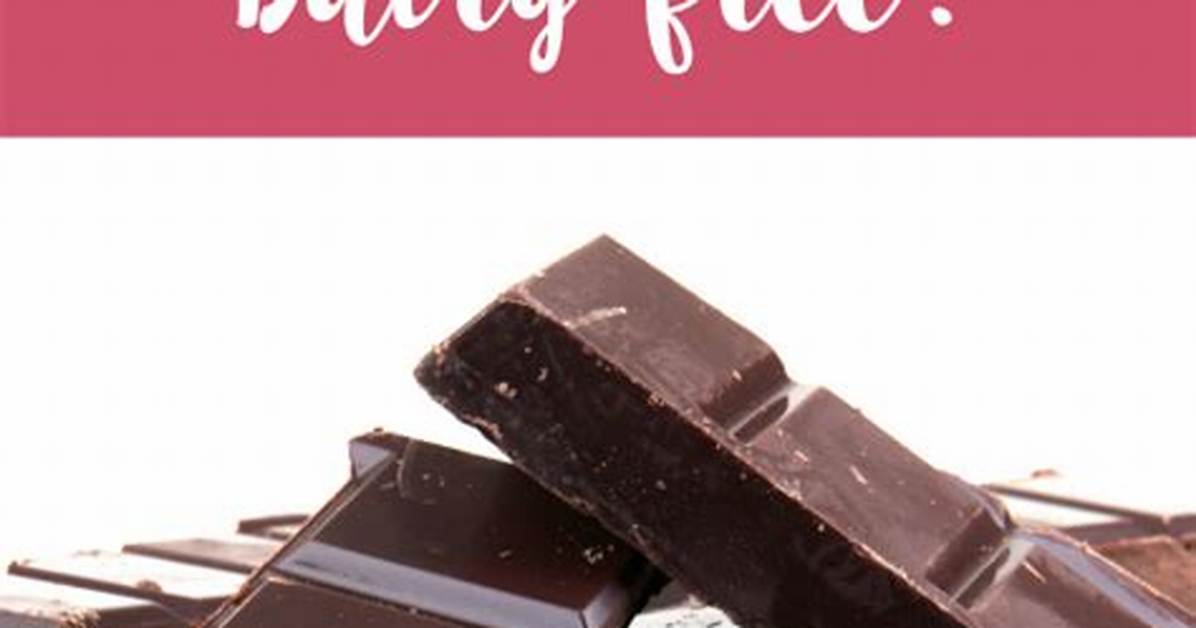 Is Dark Chocolate Dairy Free?