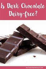 Is Dark Chocolate Dairy Free?