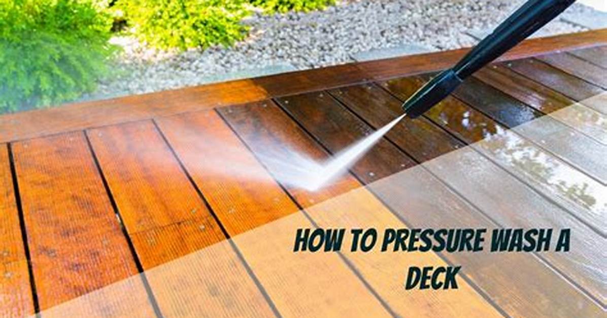 Is Deck Wash Necessary?