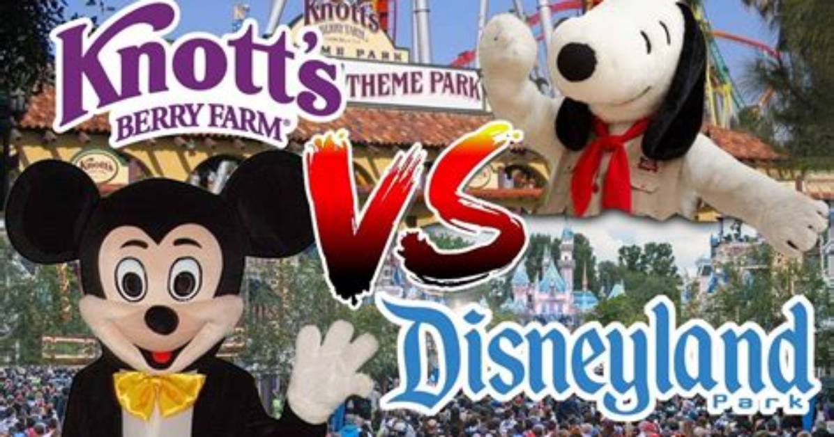 Is Disneyland Bigger Than Knotts?