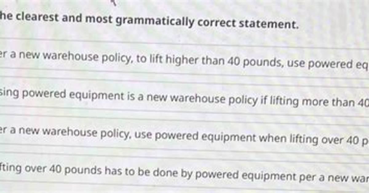 Is Equipment Grammatically Correct?