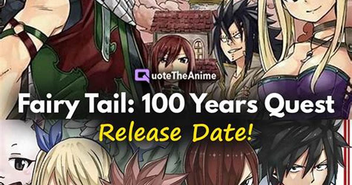 Is Fairy Tail Coming Back in 2022?