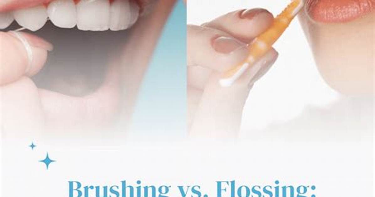 Is Flossing More Important Than Brushing?