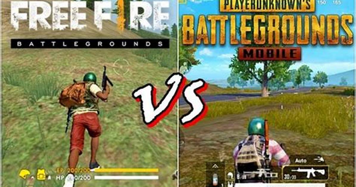 Is Free Fire Better Than Pubg?