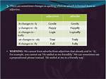 Is Gently an Adverb or Adjective?