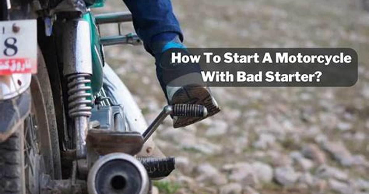 Is It Bad to Start Your Motorcycle in the Winter?