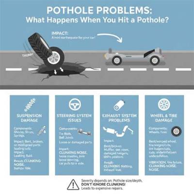 Is It Better to Hit a Pothole Fast or Slow?