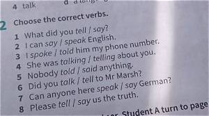 Is It Correct to Say Spoke?