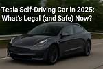 Is It Legal to Let Your Tesla Drive Itself?