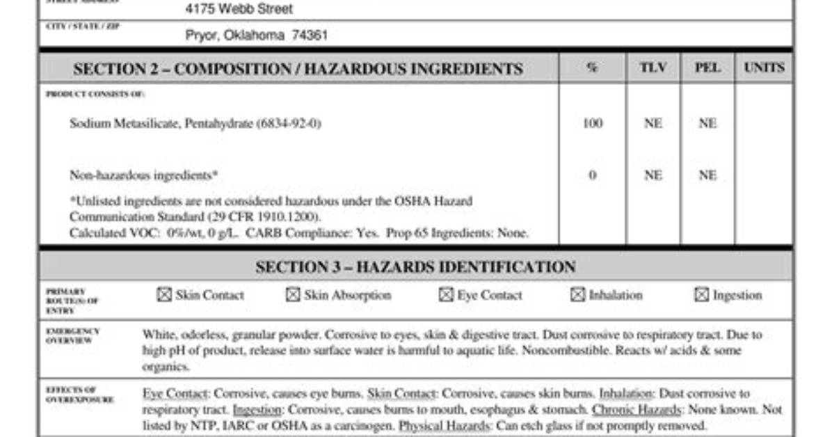 Is It Material Safety Data Sheet or Safety Data Sheet?