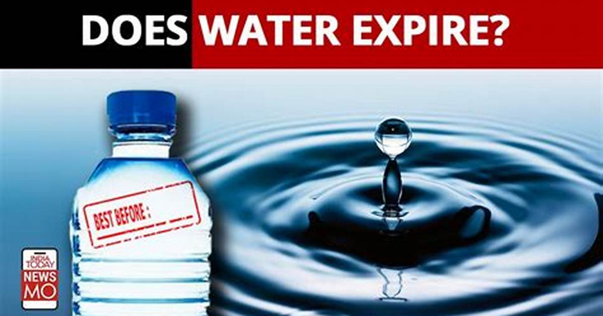 Is It Ok to Drink Expired Water?
