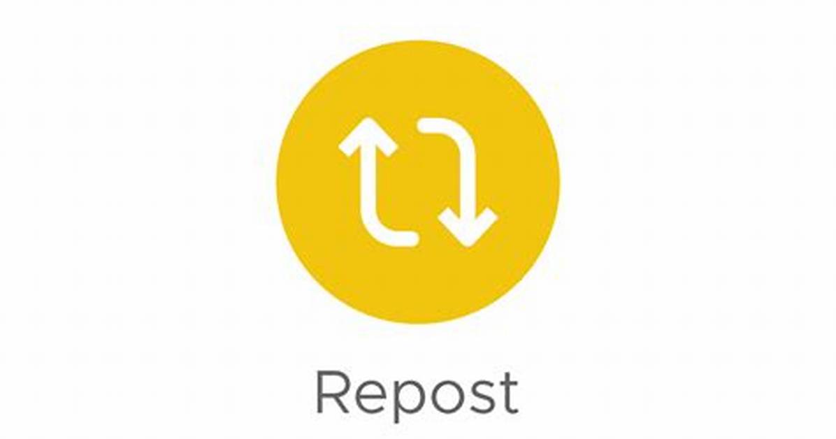 Is It Repost or Re-Post?