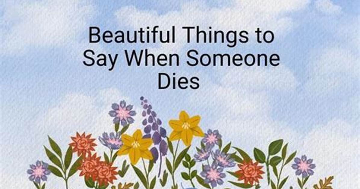 Is It True When Someone Dies It Rains