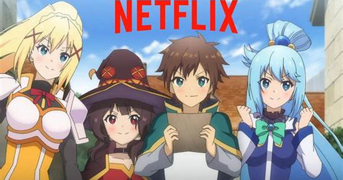 Is Konosuba on Netflix?